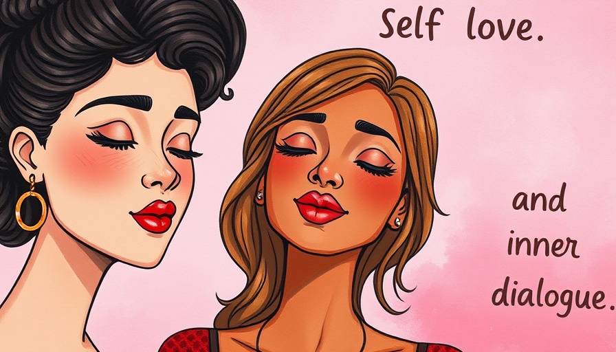 Illustration of self-love and complex trauma understanding.