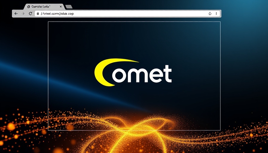 Get Perplexity’s Comet Browser free with a sleek interface and logo.