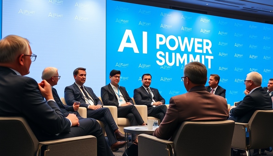 Panel discusses AI impact on business and politics at summit.