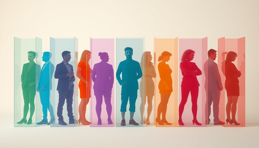 Silhouettes behind colorful panels symbolizing expert selection in journalism.