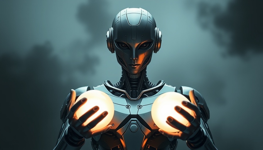 Futuristic robot symbolizing reliable blockchain automation