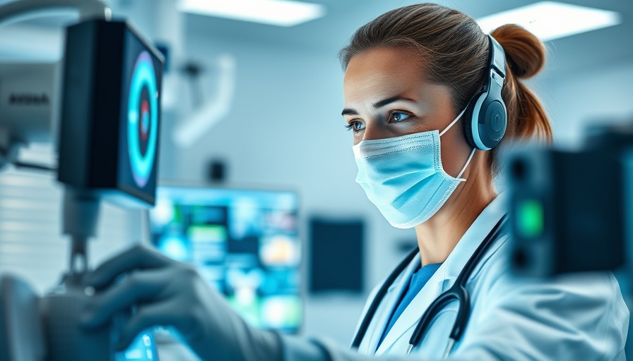Healthcare professional handling medical data in clinical setting, highlighting health data sharing challenges.