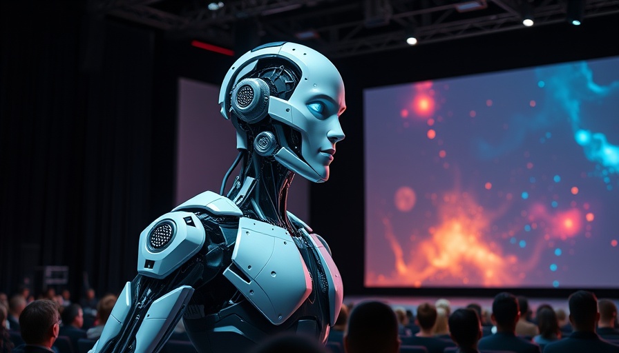 DeepSeek Terminus Hybrid Model presentation showcasing futuristic robot design.