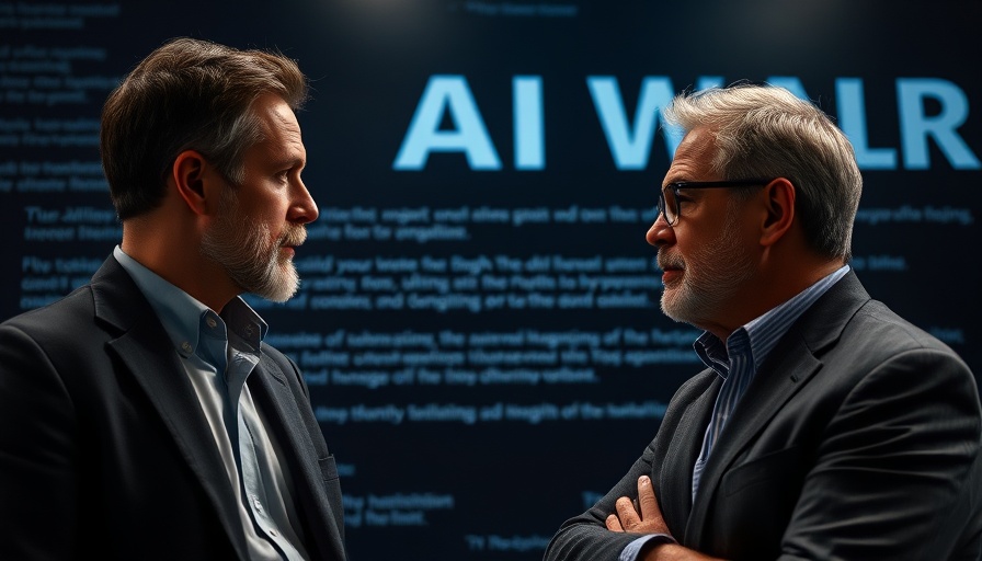 AI is the greatest wealth transfer in history discussed by two men.