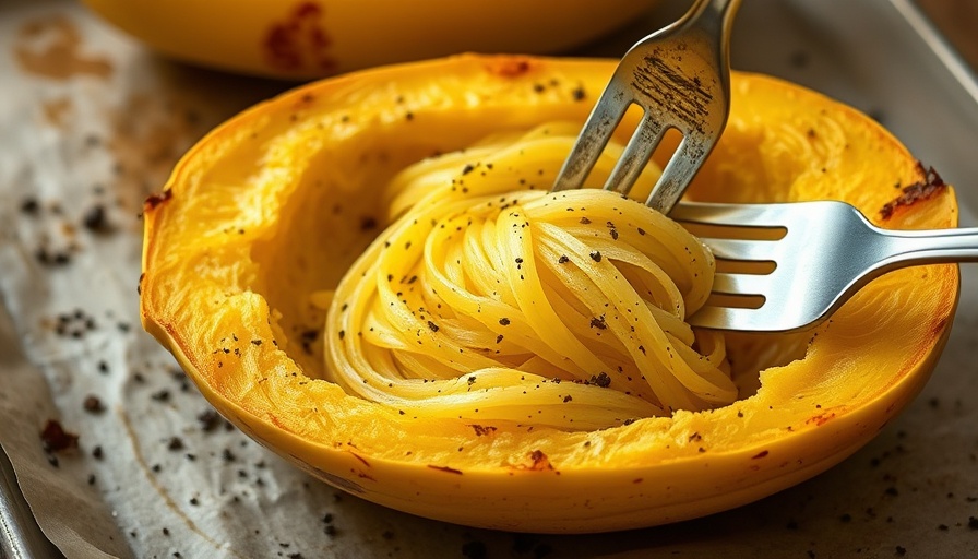 Best way to cook spaghetti squash with roasted strands.