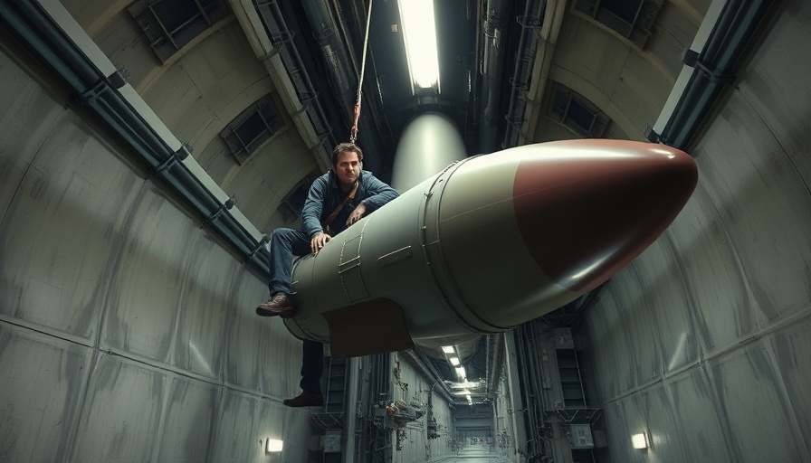 Technician working in missile silo highlighting nuclear missile workers cancer risks.
