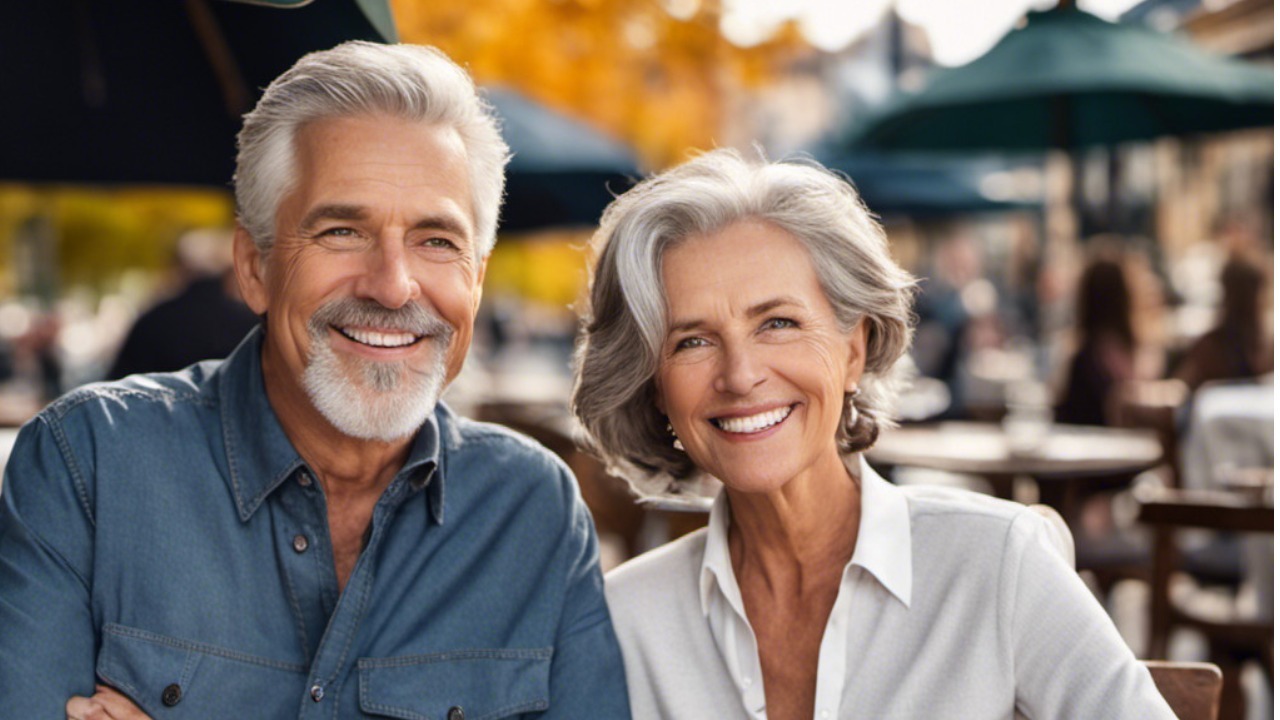 Older Couple Smiling