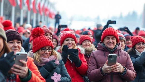 NewYork-Presbyterian nurses ratify contract in outdoor event, winter attire.