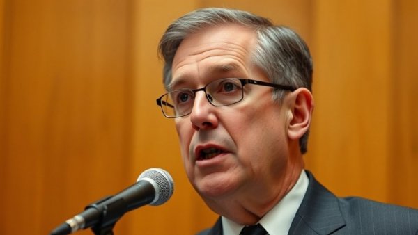 Darrell Issa in formal attire speaking at a microphone.