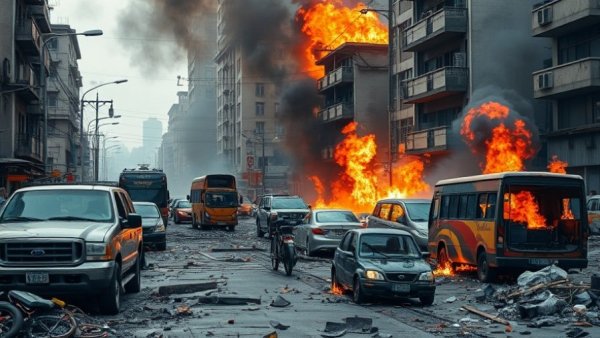 Iran missile strikes Tel Aviv causing destruction and chaos.