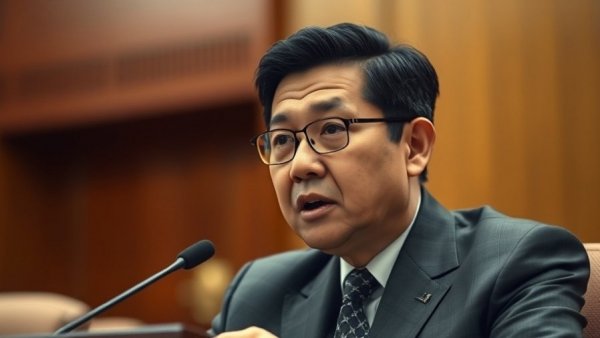 China peacemaker in Iran war: Asian leader speaking in formal setting.