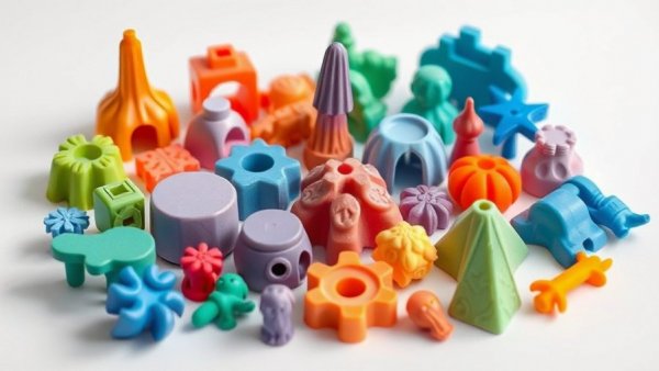 3D printed objects showcasing visualization tools for 3D printing.