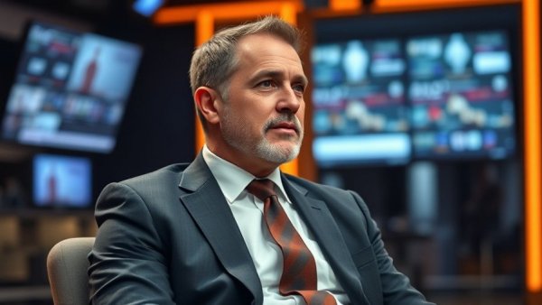 Man in a suit exits California governor race, thoughtful expression.