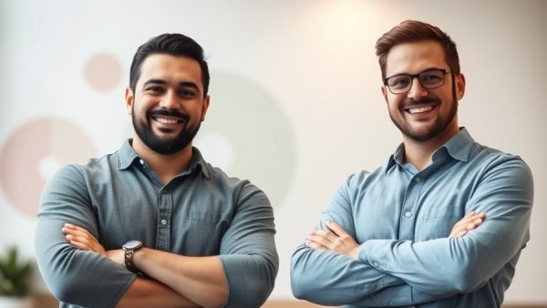 Edgerton Award winners 2026: two smiling men indoors, arms crossed.