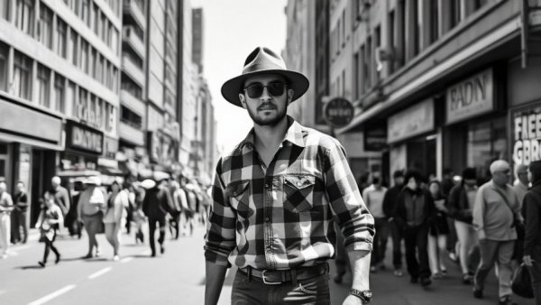 Vintage photograph capturing St. Mark's Place cultural significance in the 1970s.