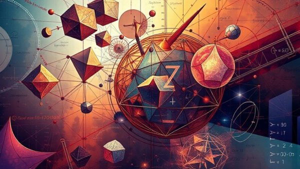 MathNet Olympiad Math Problems illustration with geometric shapes and equations.