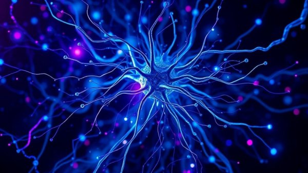 Abstract AI representation with neural pathways, depicting behavioral drift.