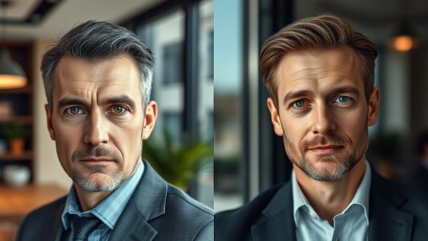 Split image of two men related to Trump endorsed candidates Louisiana primary.