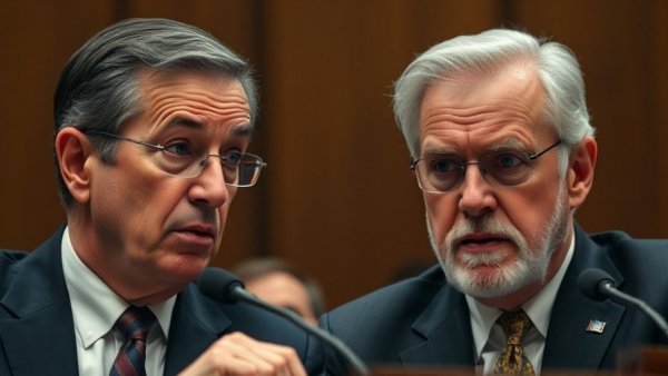 Senator clash with acting AG, intense discussion in senate hearing.