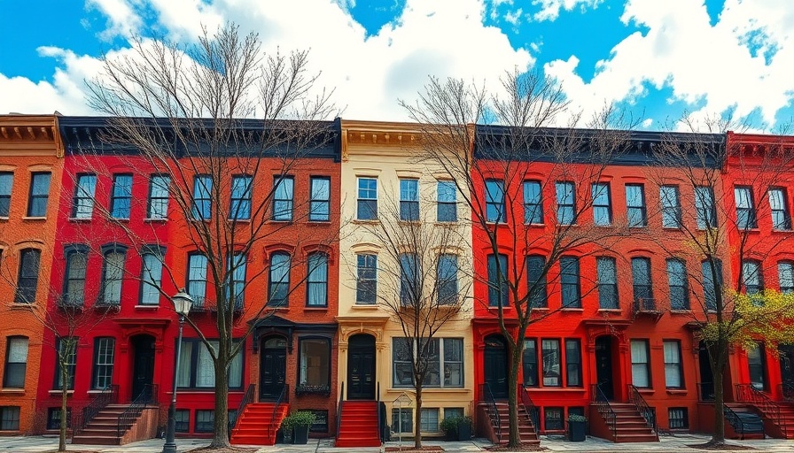 Historic brownstones on Pleasant Avenue Italian Harlem, vibrant street view.