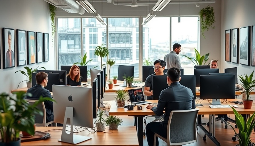 PR agencies in the age of AI, professionals working in modern office.