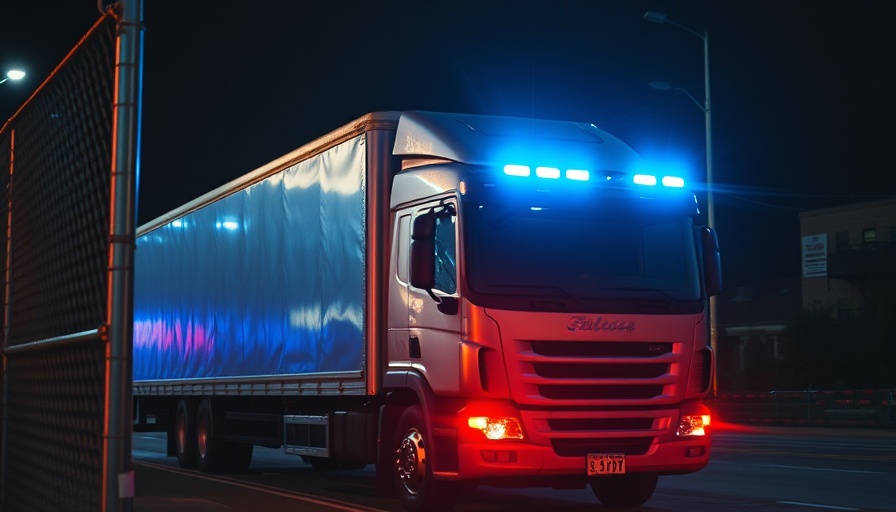 Firetruck rescue scene at night with vivid lighting.