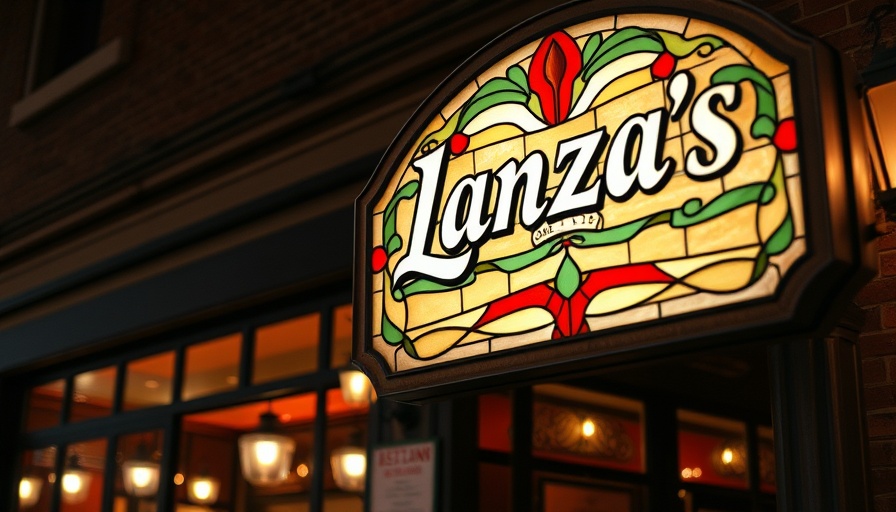 East Village Italian immigrant history showcased by vintage Lanza's sign