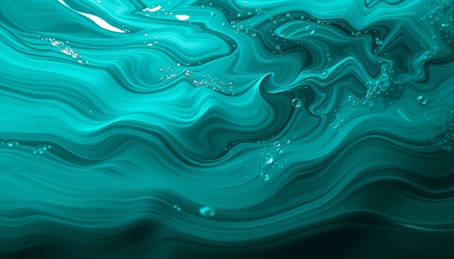 Abstract textural landscape with swirling teal and green patterns, illustrating the concept 'Prompt Engineering is Requirements Engineering'.