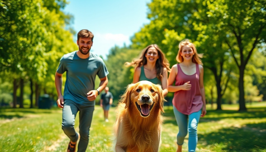 RFK Jr. pharmaceutical marketing parody image of a family in the park.