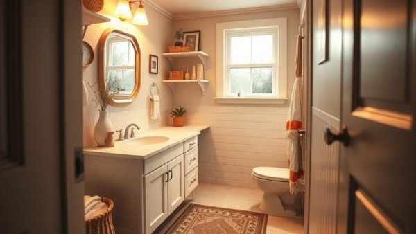 Bathroom Remodeling for Aging in Place ideas in a cozy, organized space.