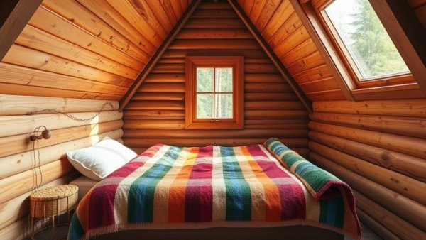 Charming A-frame cabin, one of the best Airbnbs across the US.