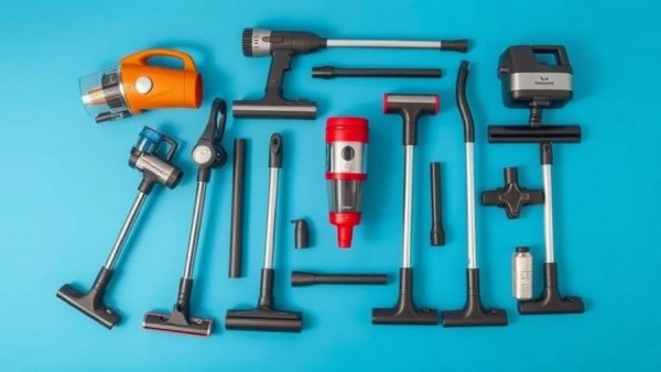 Collection of the best vacuums for hardwood floors on a blue background.