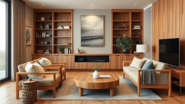 Modern small living room design with must-have features and cozy seating.