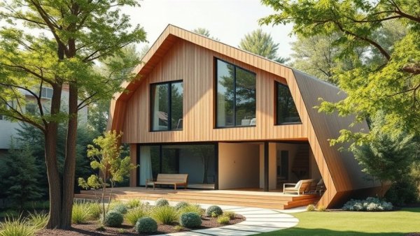 Wombarra House Architectural Design amidst lush greenery.