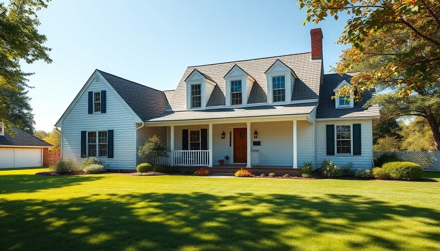 Cape Cod house showcasing building design growth