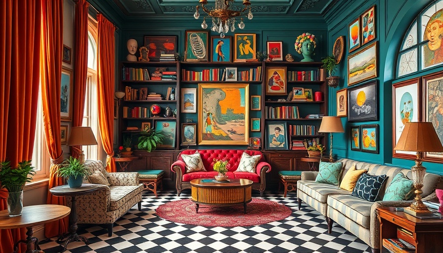 Eclectic and vibrant interior design highlighting underrepresented design in Philadelphia.