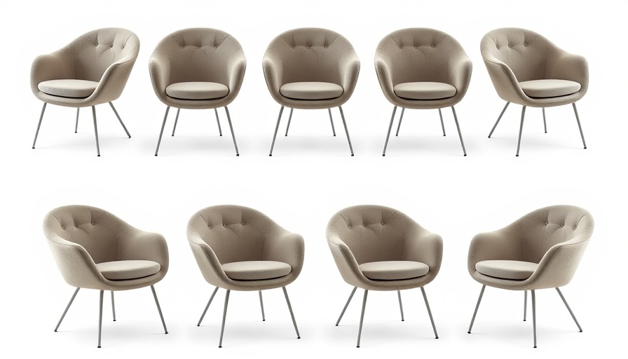 Grid of Willo Perron Bun Chair, various angles.