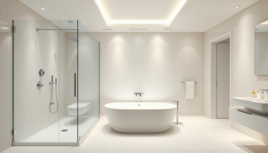 Modern wet room design in a transformed bathroom with elegant finishes.