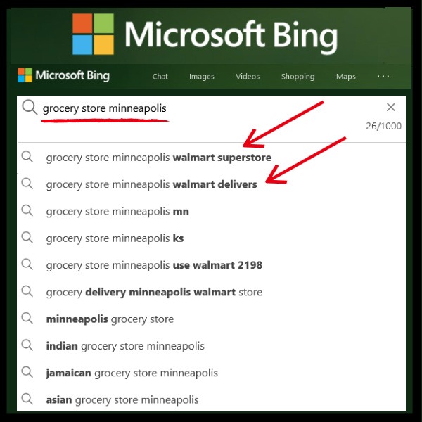 Bing Search Box Optimization (SBO) Example