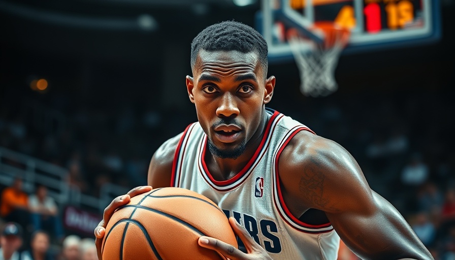 Canadian player in action during the 2025 NBA playoffs