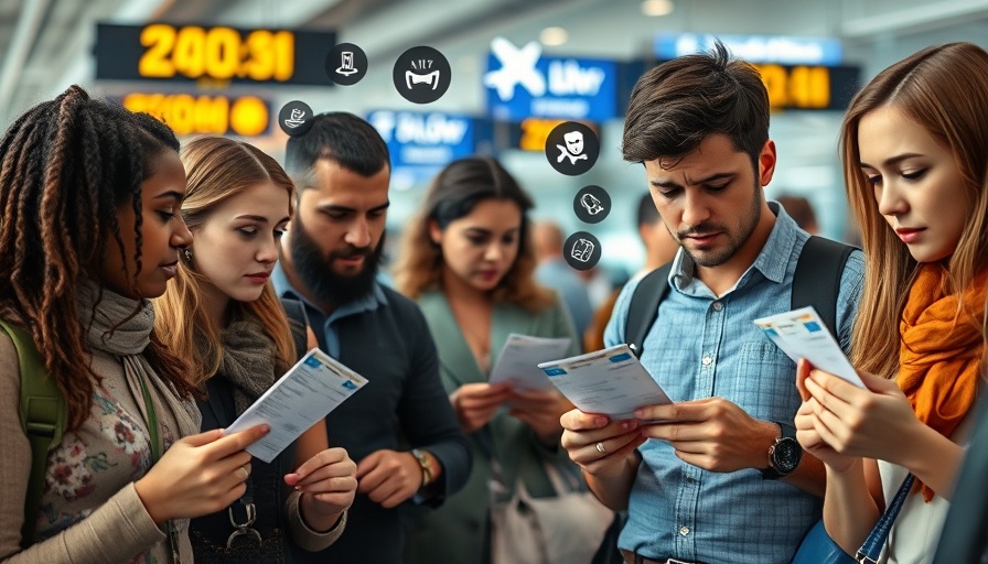 Travelers unsure about booking flights, highlighting myths.