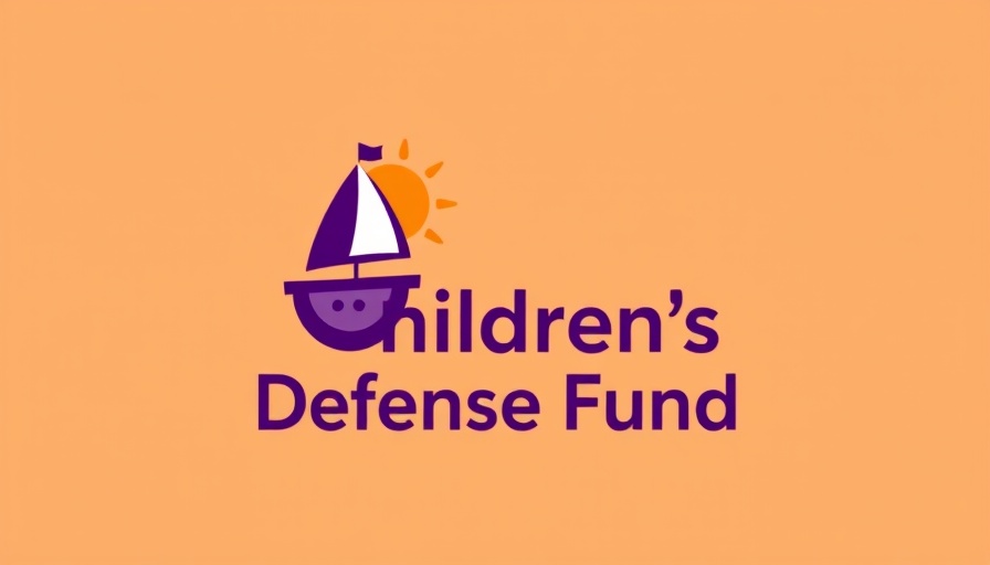 Logo of Children's Defense Fund representing protection for unaccompanied minors.