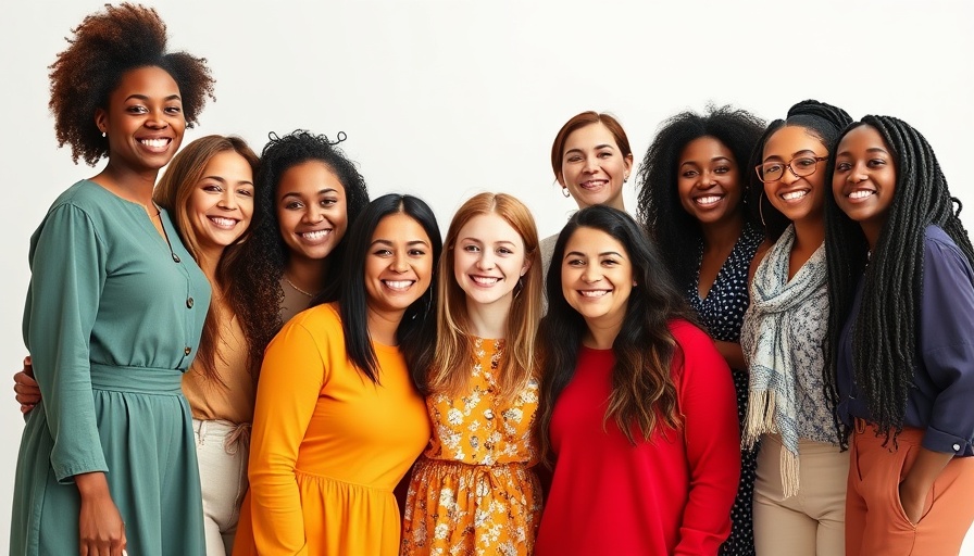 Women reducing menopause symptoms together, smiling in unity.