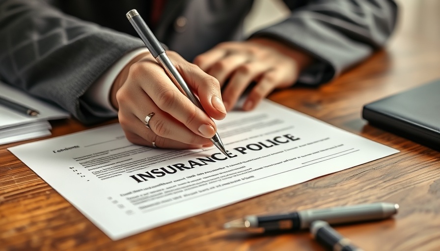 Hands signing insurance policy document on desk, Reasons to Have Personal Insurance.