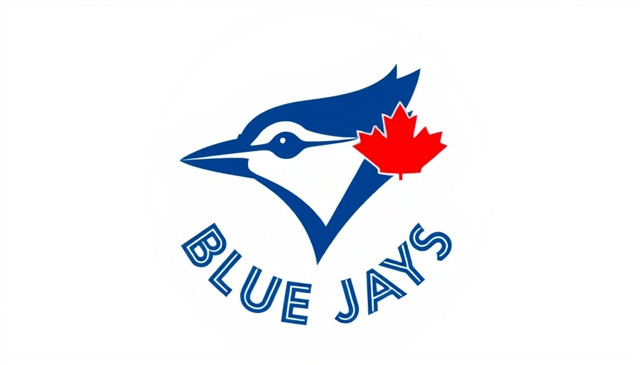 Toronto Blue Jays logo associated with playoff win.