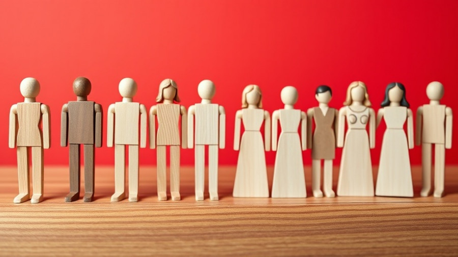 Wooden figures symbolizing understanding customer demographics.