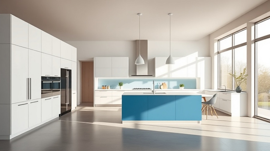 Future-proof kitchen design with modern elements and natural lighting.