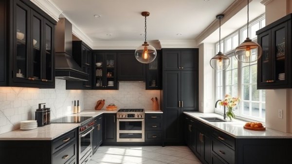 Chic 1920s kitchen remodel with modern and vintage elements.