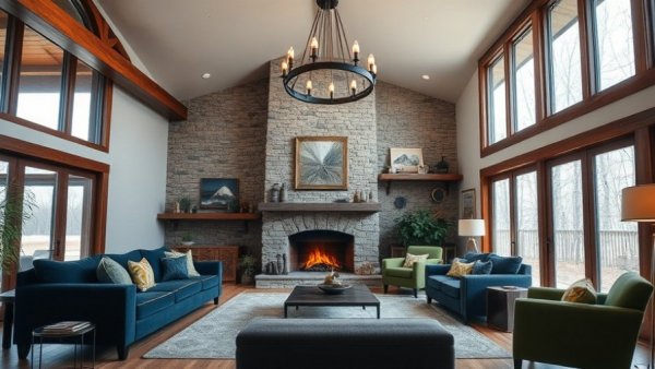 Elegant living room design highlighting where to spend and save in a living room