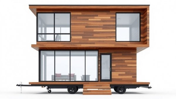 Stylish affordable tiny home for families, modern design